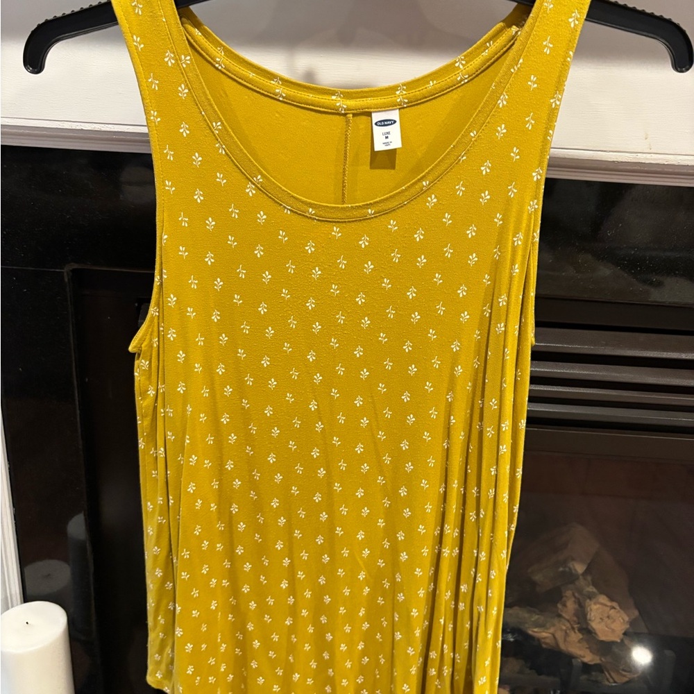 Old Navy Mustard Tank Top